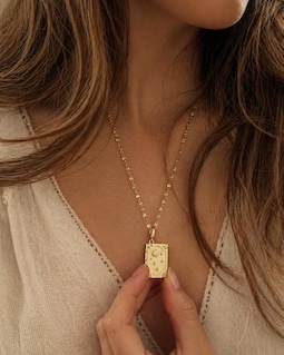 Book Lover Locket Necklace Celestial Book Pendant Gold Secret Quote Jewelry Reader Gift for Her Literary Necklace Aesthetic